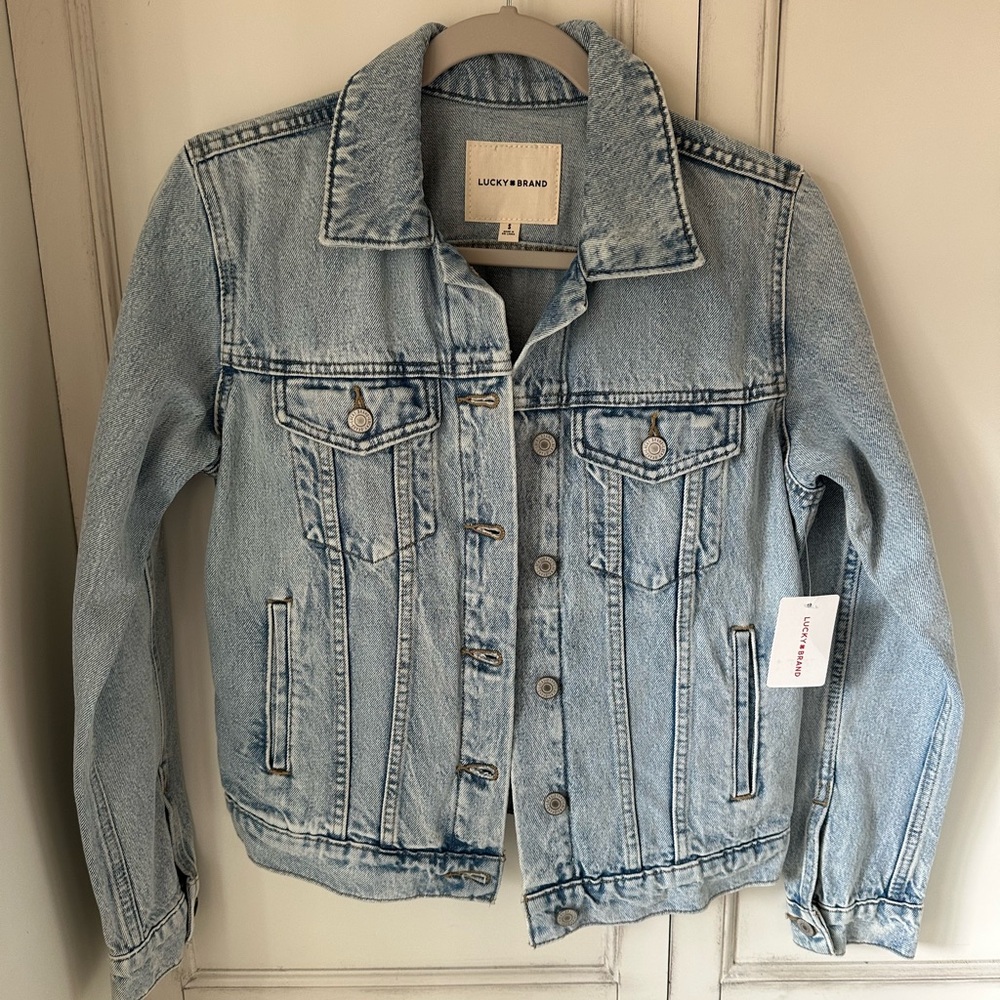 Lucky Brand Light Blue Denim Jacket